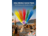 HOLİ RENKLİ HAVAİ FİŞEK